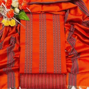 বারমিস তাঁতের থ্রি-পিস (C-6)