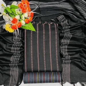 বারমিস তাঁতের থ্রি-পিস (C-8)