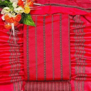 বারমিস তাঁতের থ্রি-পিস (C-9)