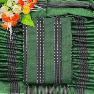 বারমিস তাঁতের থ্রি-পিস (C-18)