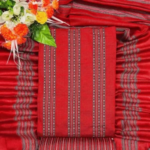 বারমিস তাঁতের থ্রি-পিস (C-20)