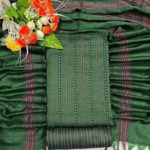 বারমিস তাঁতের থ্রি-পিস (C-1)